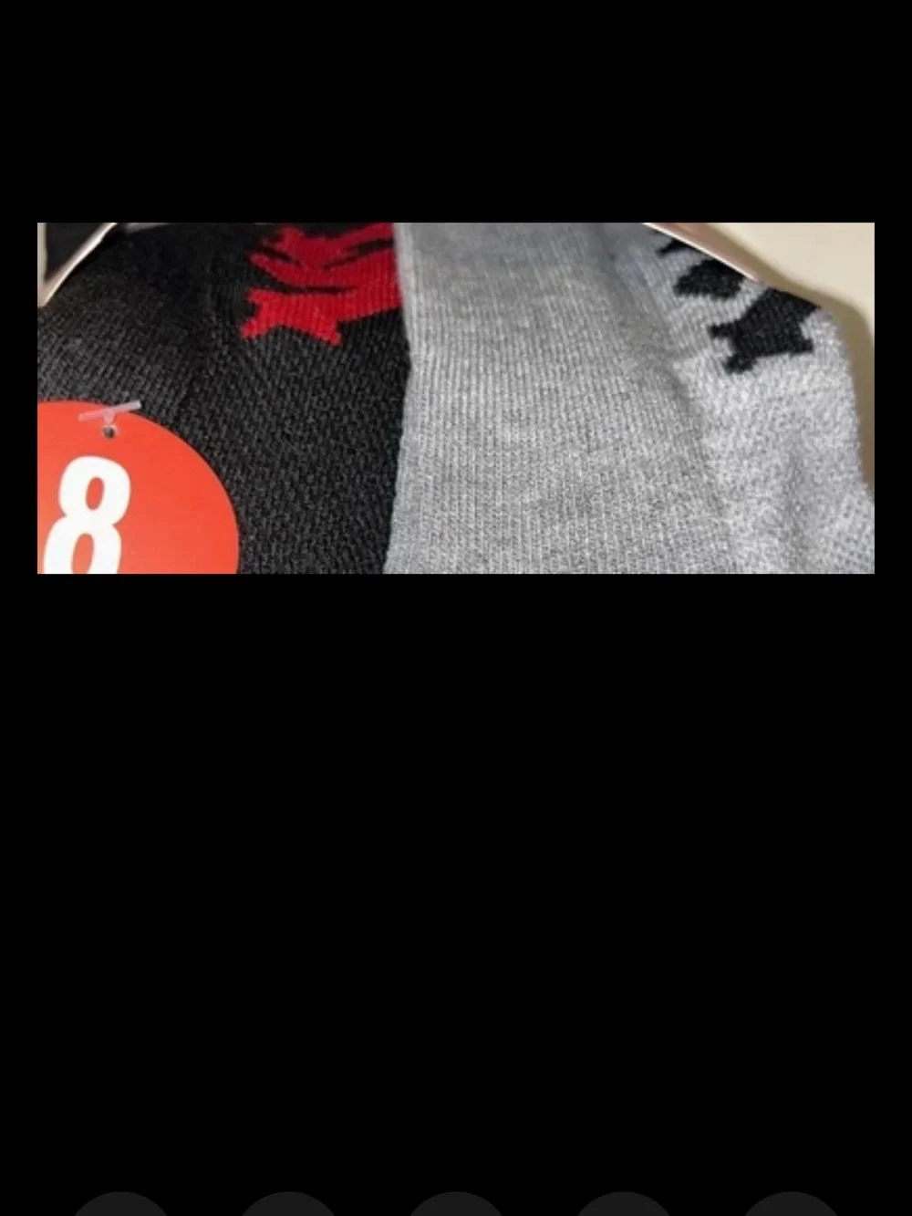 Zoo York Quarter Socks 8 Pair Men 6-12 Gray Black White w ZY Logos NEW! Skate